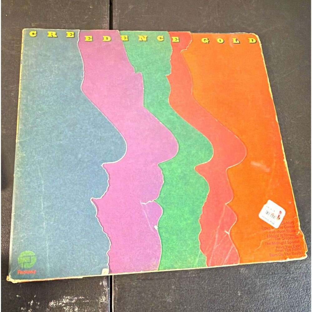 Creedence Clearwater Revival Creedence Gold Vinyl LP Fantasy Rock Card Sleeve